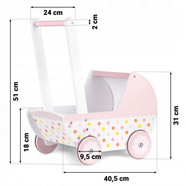 Antemergator, carucior papusi ricokids rk-813 edeedi7813