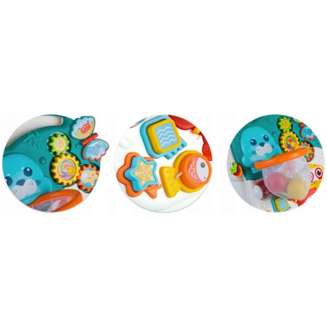 Antemergator educational 2 in 1 ricokids rk-810 alb cu albastru edeedi781000