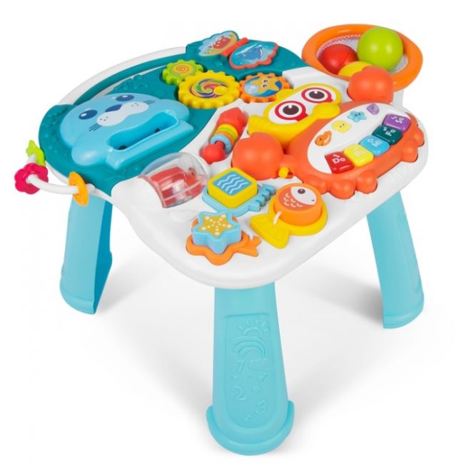 Antemergator educational 2 in 1 ricokids rk-810 alb cu albastru edeedi781000