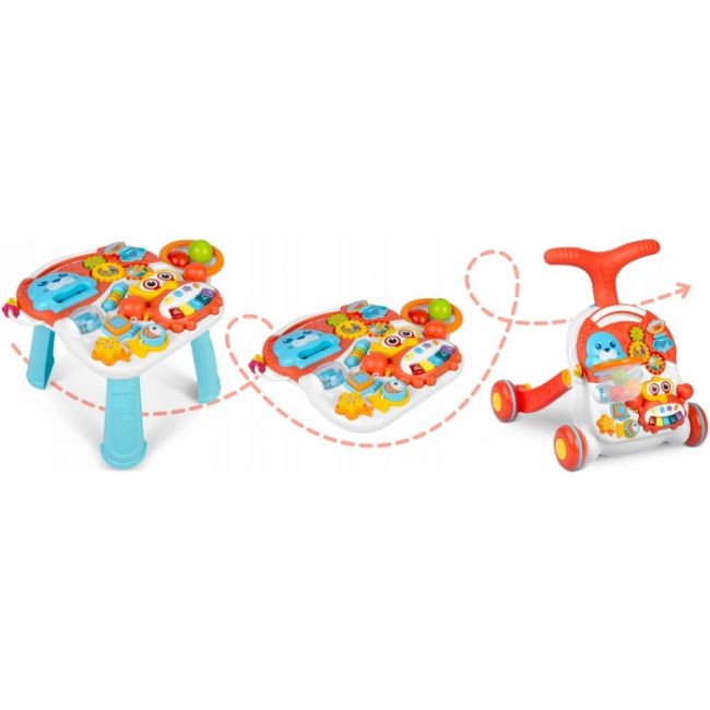 Antemergator educational 2 in 1 ricokids rk-810 alb cu rosu edeedi781001