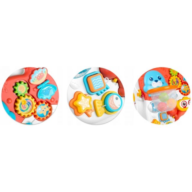 Antemergator educational 2 in 1 ricokids rk-810 alb cu rosu edeedi781001