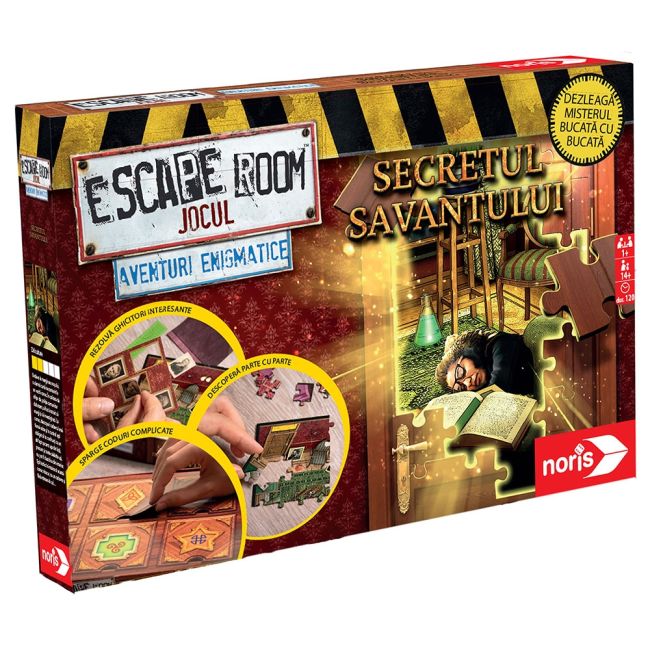 Joc noris escape room aventuri enigmatice - secretul savantului hubs606101966028