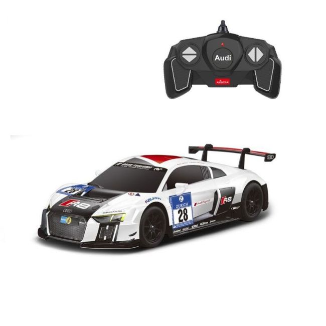 MASINA CU TELECOMANDA AUDI R8 LMS PERFORMANCE ALB SCARA 1 LA 18 VIVRas59300