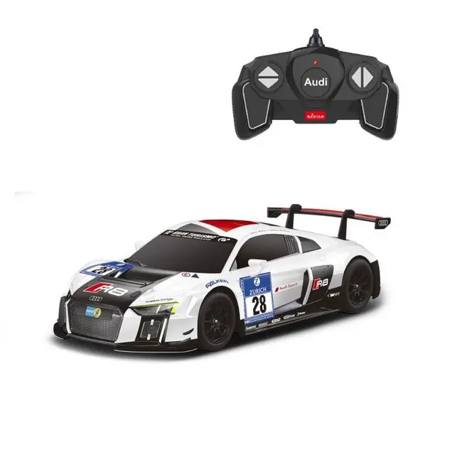 MASINA CU TELECOMANDA AUDI R8 LMS PERFORMANCE ALB SCARA 1 LA 18 VIVRas59300