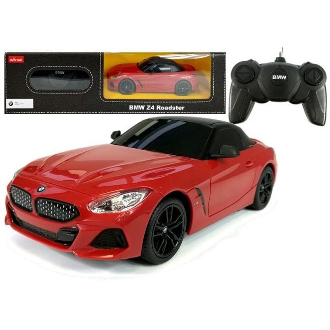 MASINA CU TELECOMANDA BMW Z4 ROADSTER ROSU SCARA 1 LA 18 VIVRas95900_Rosu