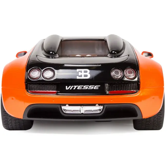 MASINA CU TELECOMANDA BUGATTI GRAND SPORT VITESSE PORTOCALIE CU SCARA 1 LA 18 VIVRas53900_Portocaliu