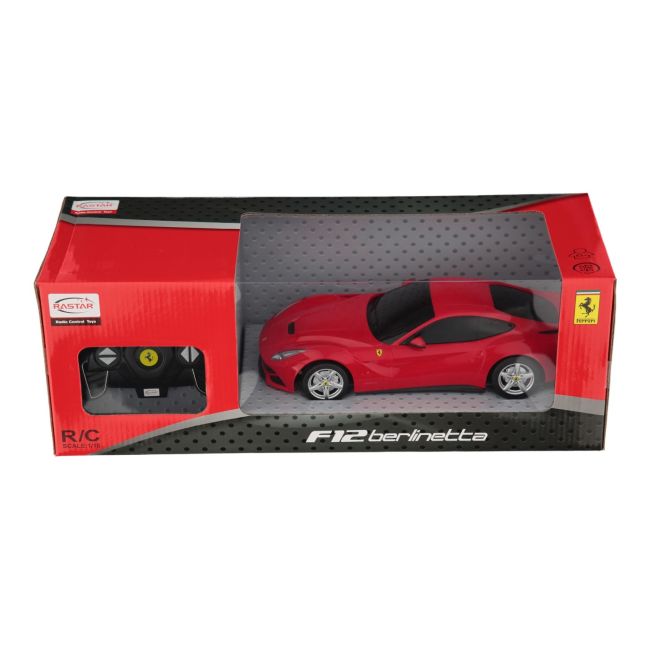 MASINA CU TELECOMANDA FERRARI F12 SCARA 1 LA 18 VIVRas53500