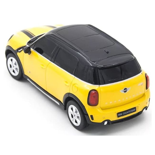 MASINA CU TELECOMANDA MINI COOPER GALBENA CU SCARA 1 LA 24 VIVRas15000_Galben