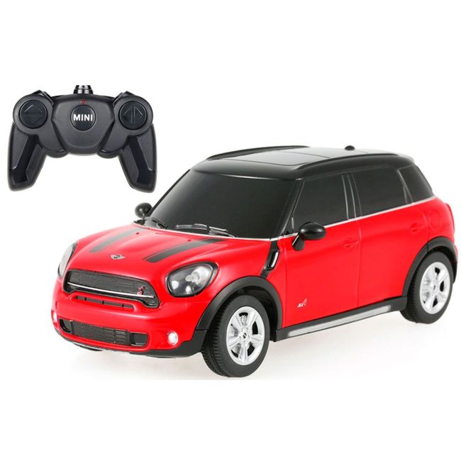 MASINA CU TELECOMANDA MINI COOPER S COUNTRYMAN ROSU CU SCARA 1 LA 24 VIVRas71700_Rosu
