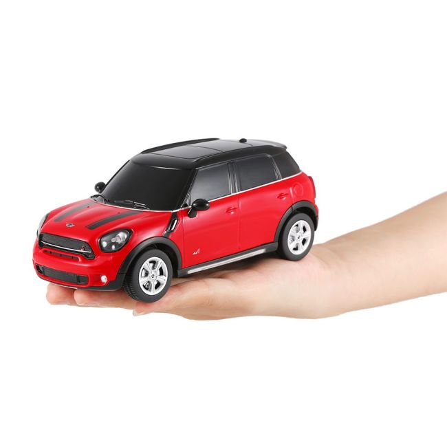 MASINA CU TELECOMANDA MINI COOPER S COUNTRYMAN ROSU CU SCARA 1 LA 24 VIVRas71700_Rosu