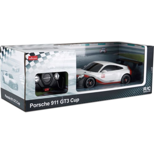 MASINA CU TELECOMANDA PORSCHE 911 GT3 CUP SCARA 1 LA 18 VIVRas59400