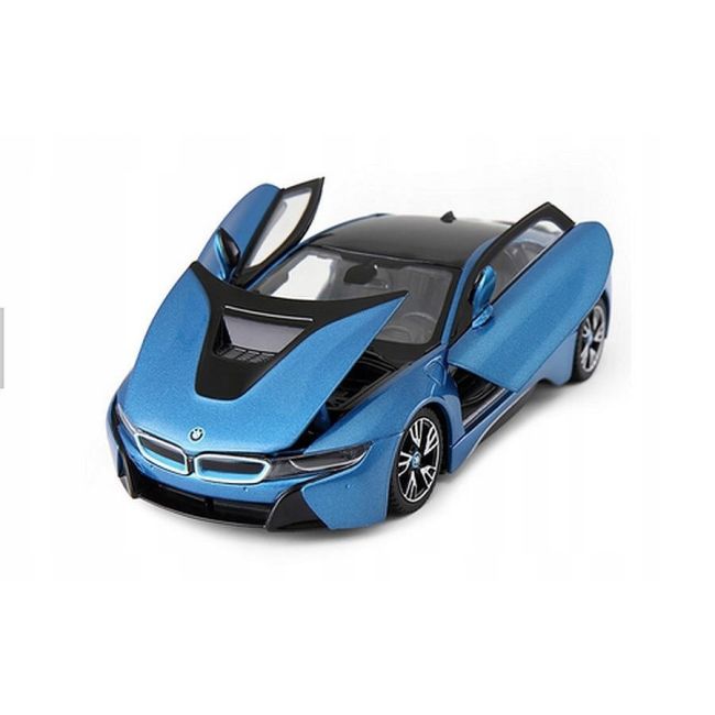 MASINUTA METALICA BMW I8 ALBASTRU SCARA 1 LA 24 VIVRas56500_Albastru