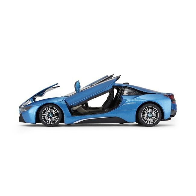 MASINUTA METALICA BMW I8 ALBASTRU SCARA 1 LA 24 VIVRas56500_Albastru