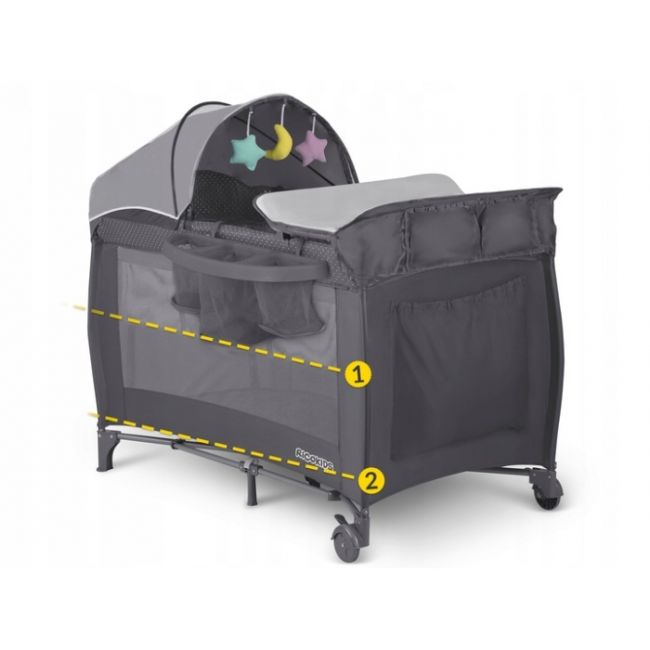 Patut pliabil ricokids rk-242 antracit  edeedi724201