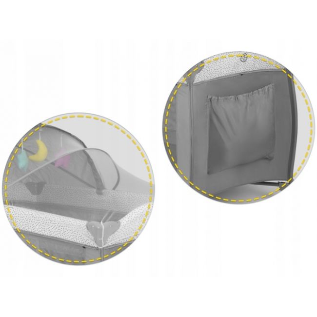 Patut pliabil ricokids rk-242 gri  edeedi724200