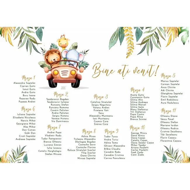 Meniu botez Safari- SHYFLMSFR