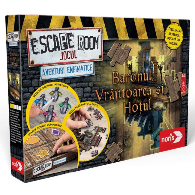 Joc noris escape room aventuri enigmatice - baronul, vrajitoarea si hotul hubs606101976028