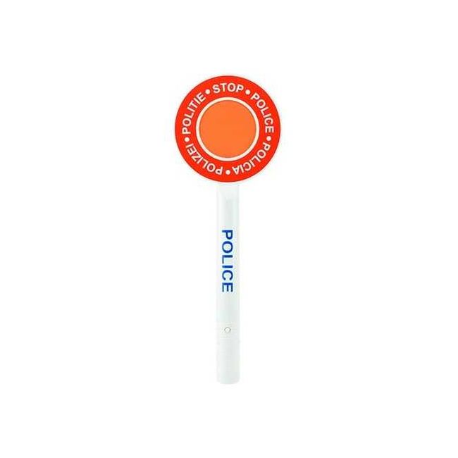 Jucarie Semn rutier STOP, cu Lumini, 2 Fete Rosu Verde, 33 cm Toi-Toys TT14863A BBJTT14863A_Alb