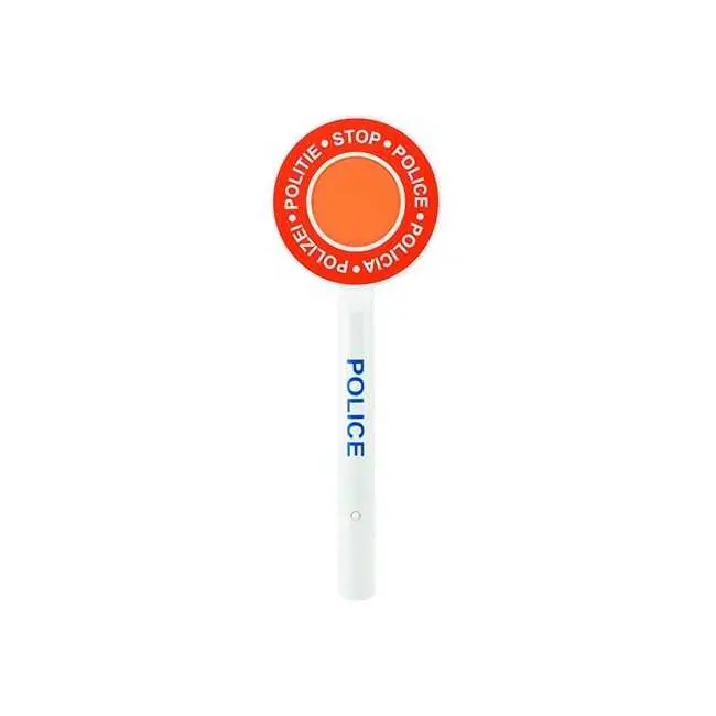 Jucarie Semn rutier STOP, cu Lumini, 2 Fete Rosu Verde, 33 cm Toi-Toys TT14863A BBJTT14863A_Alb