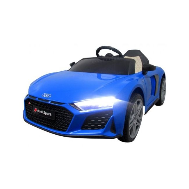 Masinuta electrica cu telecomanda audi r8 - 107 cm r-sport - albastru edeedia300albastru