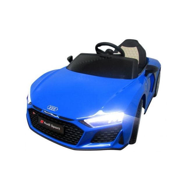 Masinuta electrica cu telecomanda audi r8 - 107 cm r-sport - albastru edeedia300albastru