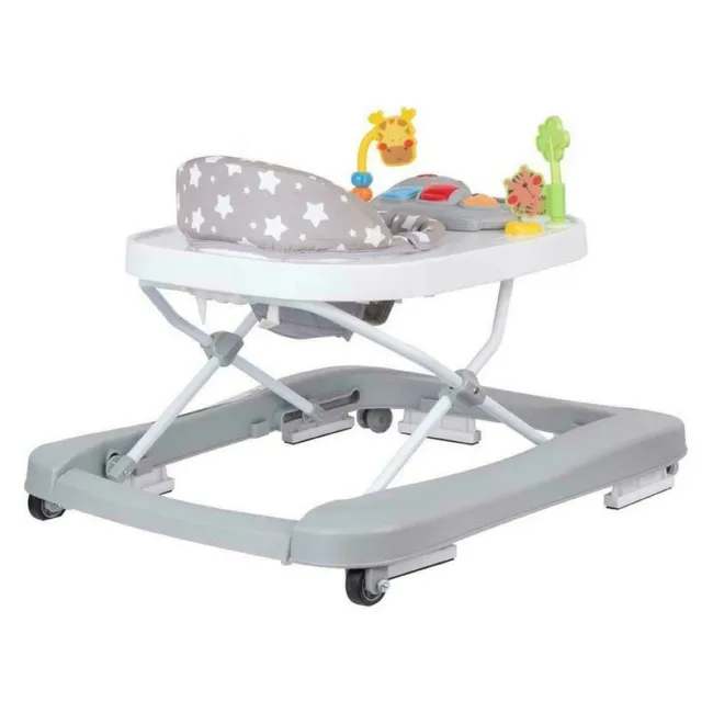 Premergator copii, Walker, Cu muzica si lumini, FreeON, ZOO Grey BYN38275