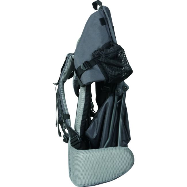 Rucsac pentru transportul copiilor, Cu acoperis, Cu multiple compartimente, Mount, FreeON, 87.5 x 38 x 77 cm, Grey BYN44367