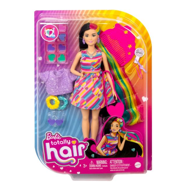 BARBIE TOTALLY HAIR PAPUSA BARBIE BRUNETA VIVMTHCM90
