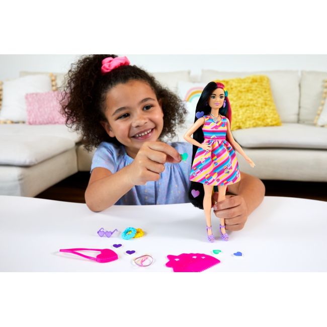 BARBIE TOTALLY HAIR PAPUSA BARBIE BRUNETA VIVMTHCM90