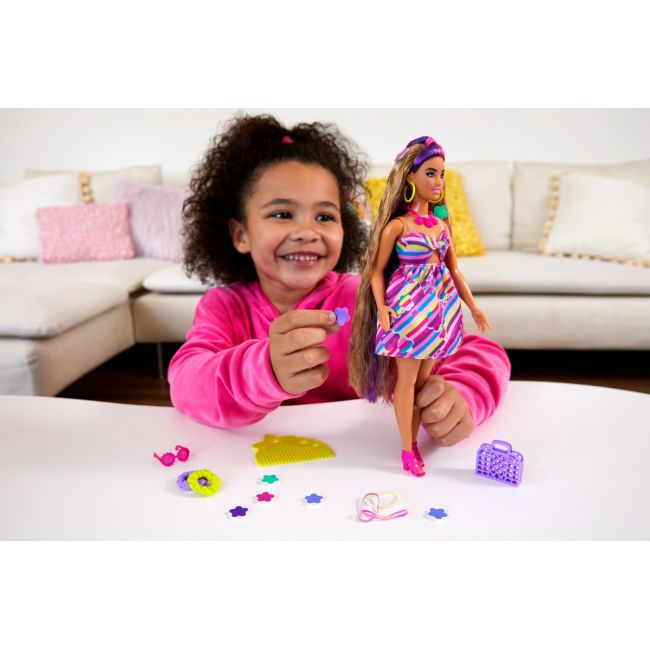 BARBIE TOTALLY HAIR PAPUSA BARBIE SATENA VIVMTHCM89