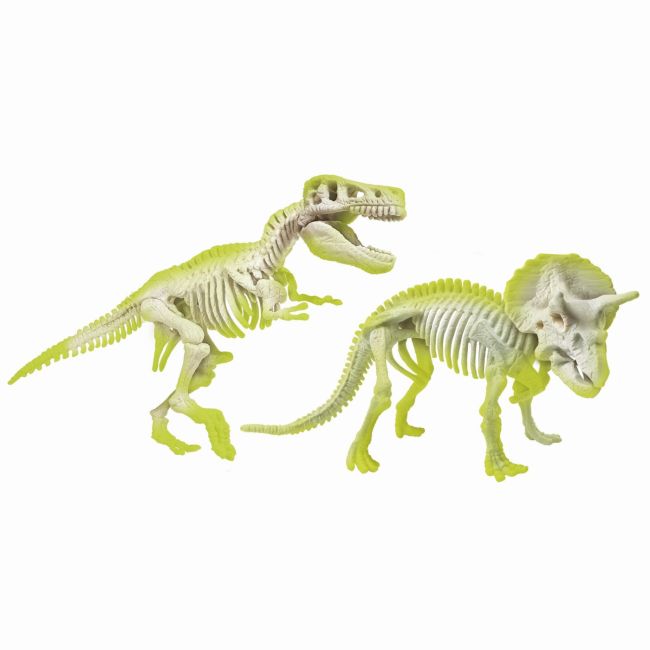 DESCOPERA DINOZAURUL T-REX & TRICERAPTOR FLUO STIINTA SI JOACA VIV1026-50749