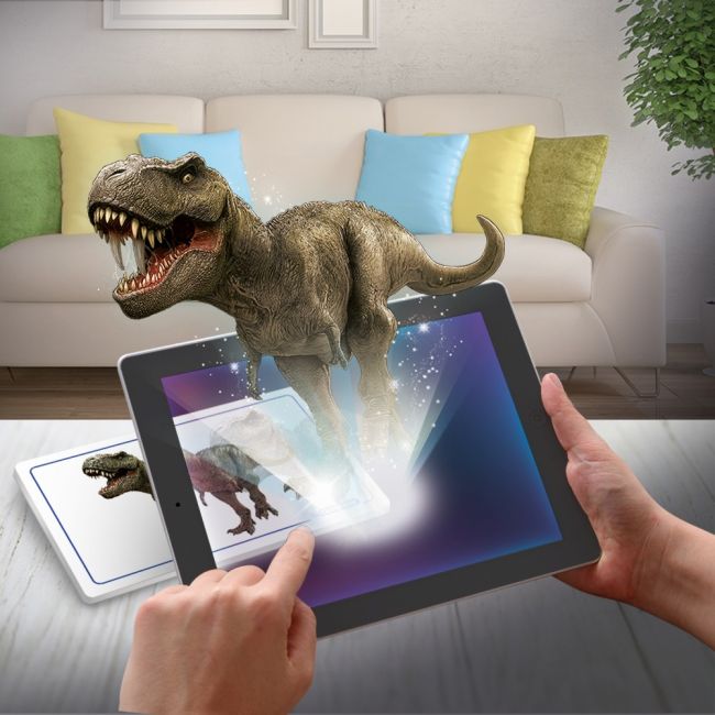 DESCOPERA DINOZAURUL T-REX & TRICERAPTOR FLUO STIINTA SI JOACA VIV1026-50749