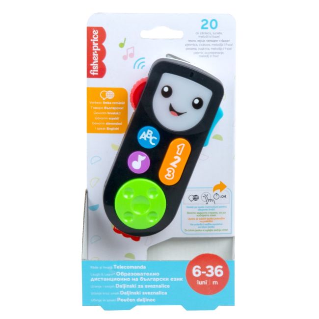 FISHER PRICE LAUGH&LEARN TELECOMANDA INTERACTIVA IN LIMBA ROMANA VIVMTHJF25