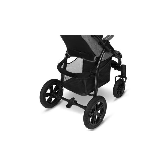 Lionelo - Carucior sport Annet Tour, De la nastere, UPF 50+, Cu maner reglabil, Plasa de tantari, Suport biberon, Saculet pentru picioare, Pana la 22 kg, Gri BYNLO-ANNET_TOUR_GREY_STONE