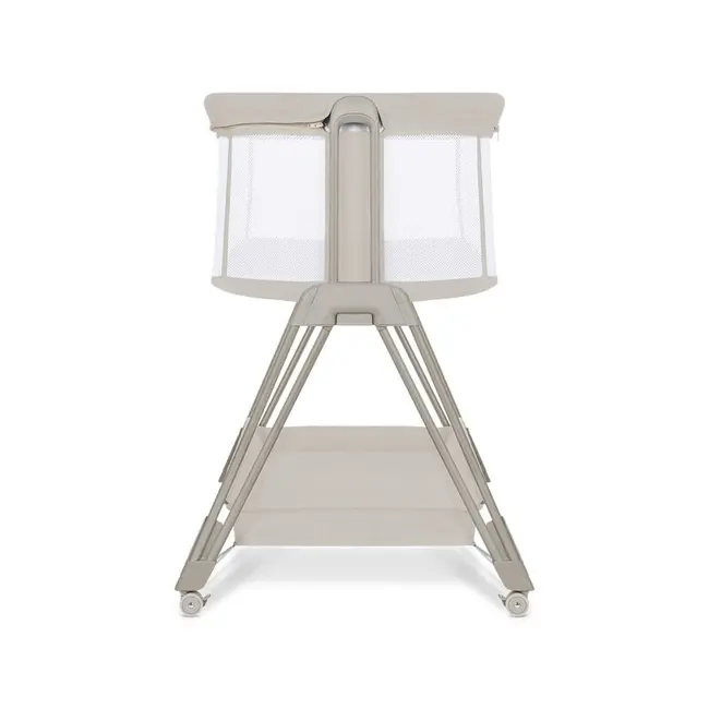 Lionelo - Patut co-sleeper Luna, 2 in 1, Cu setare unghiulara, Cu roti, Reglabil in 6 pozitii pe inaltime, Bej BYNLO-LUNA_BEIGE_SAND