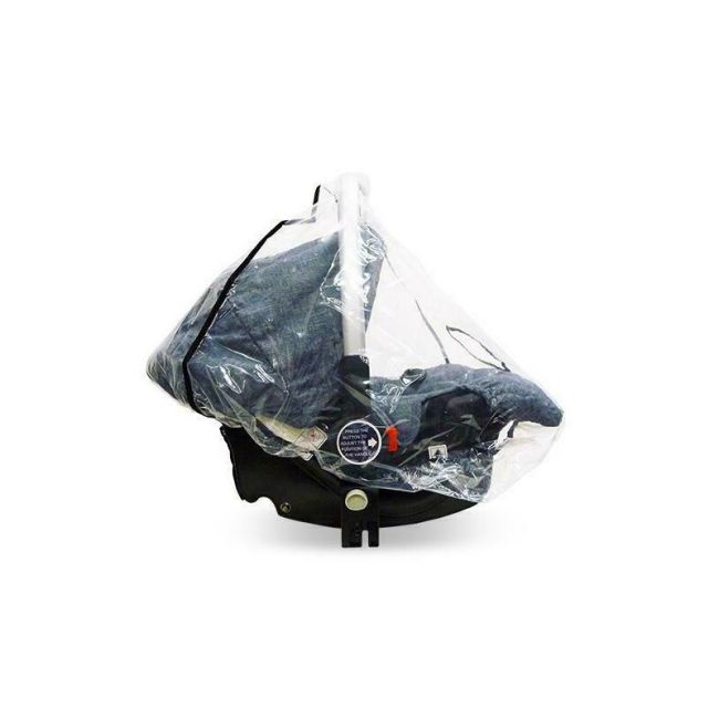 Petite&Mars - Husa de ploaie universala, Pentru scaunele auto 0-13 kg, Din folie moale, Durabila, De 0,1 microni, 50 x 60 x 70 cm BYN140