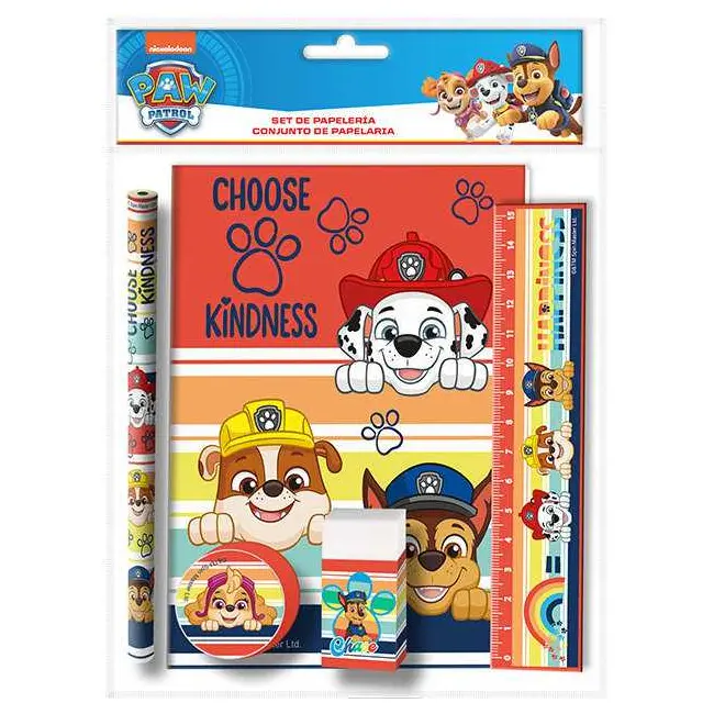 Set 5 rechizie Paw Patrol Choose Kindness SunCity EWA19776PW BBJEWA19776PW_Initiala