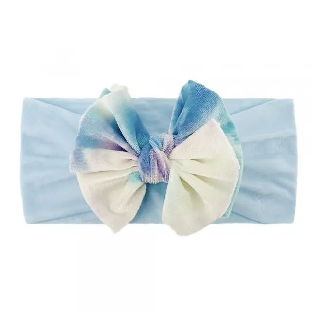 Bentita lata cu fundita din catifea MBx-21092-R20