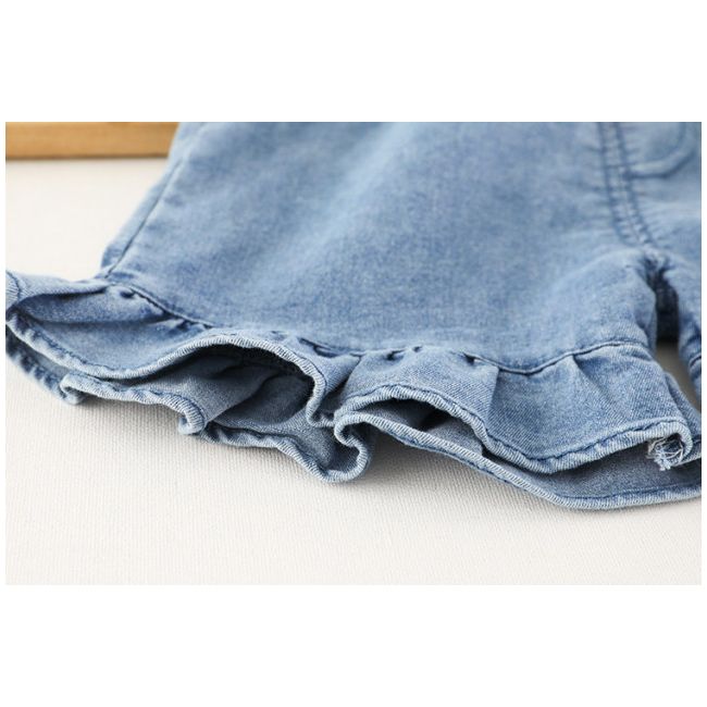 Costumas cu bluzita galbena si pantalonasi din blugi - cirese (marime disponibila: 9-12 luni (marimea 20 incaltaminte)) mbxq1899-1-dg.9-12 luni (marimea 20 incaltaminte)