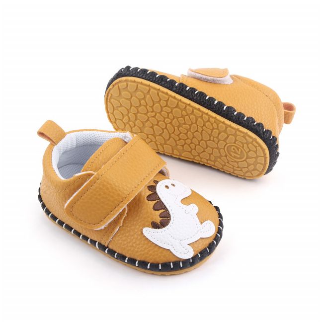 Pantofiori maro pentru baietei - Dino LId2659-6-p23