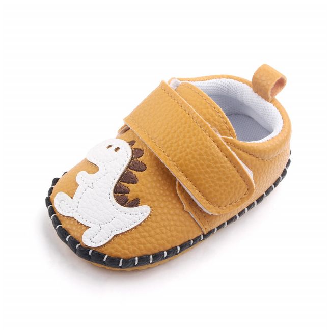 Pantofiori maro pentru baietei - Dino LId2659-6-p23