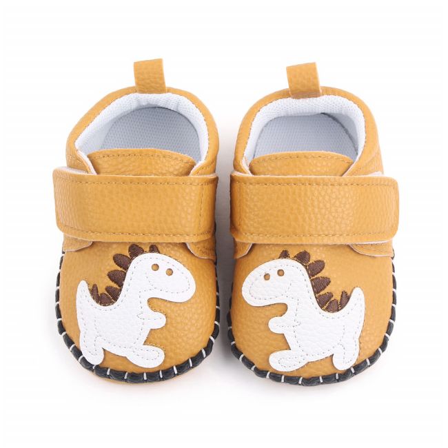 Pantofiori maro pentru baietei - Dino LId2659-6-p23