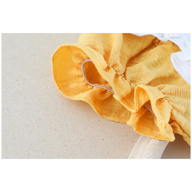 Costumas cu bluzita galben mustar si pantalonasi din blugi (marime disponibila: 9-12 luni (marimea 20 incaltaminte)) mdxq1974-1-dg.9-12 luni (marimea 20 incaltaminte)