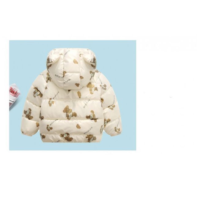 Geaca din fas ivoire pentru copii - Teddy MDTLYR05-5-sc