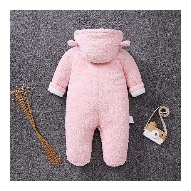 Combinezon roz plusat - teddy (marime disponibila: 6-9 luni (marimea 19 incaltaminte)) md059-4.6-9 luni