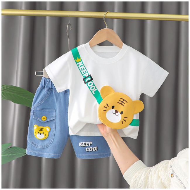 Costumas pentru baietei - sweet bear (marime disponibila: 2 ani) mdxq1915-1-dg.2 ani