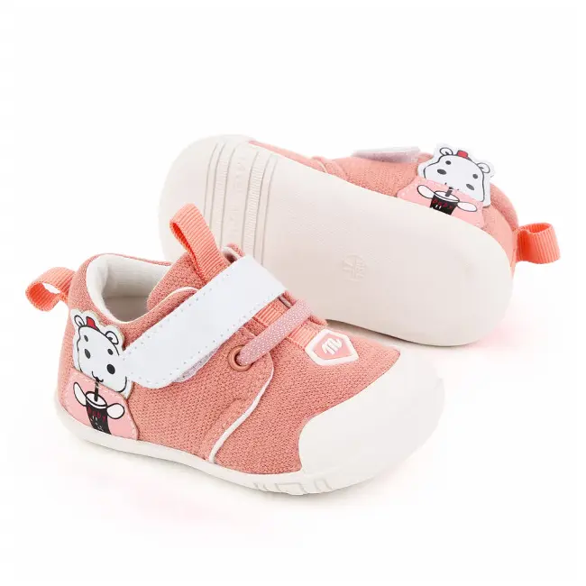 Pantofi roz somon pentru fetite (marime disponibila: marimea 24) add2491-4-sa45.marimea 24