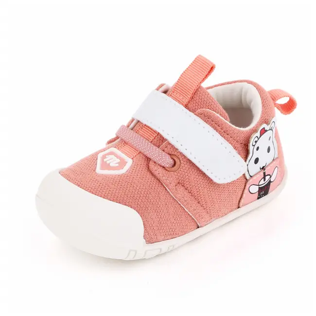 Pantofi roz somon pentru fetite (marime disponibila: marimea 24) add2491-4-sa45.marimea 24