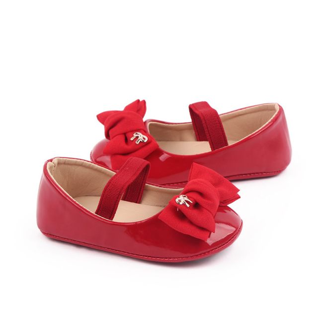 Pantofiori cu fundita, rosii din lac MDD2778-3-p10