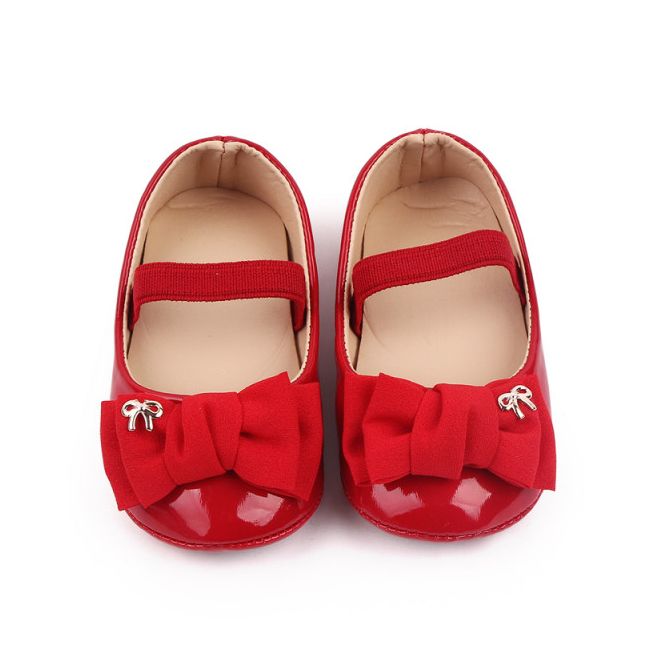 Pantofiori cu fundita, rosii din lac MDD2778-3-p10
